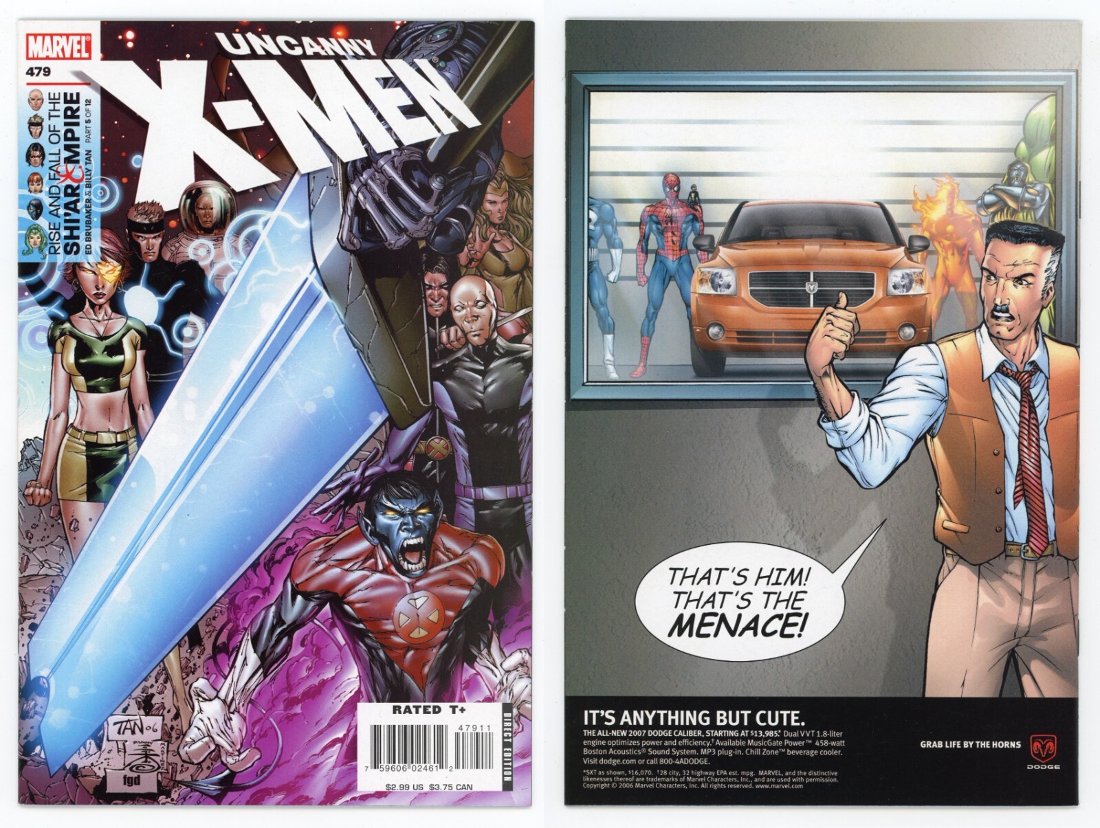 Uncanny X-Men #479 (NM+ 9.6) 1st app Blade of the Phoenix Shi'ar 2006 Marvel