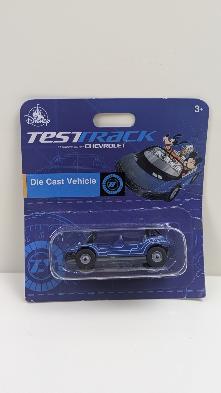 Disney Parks Test Track Chevrolet Sim Car Die Cast Vehicle Epcot Exclusive New