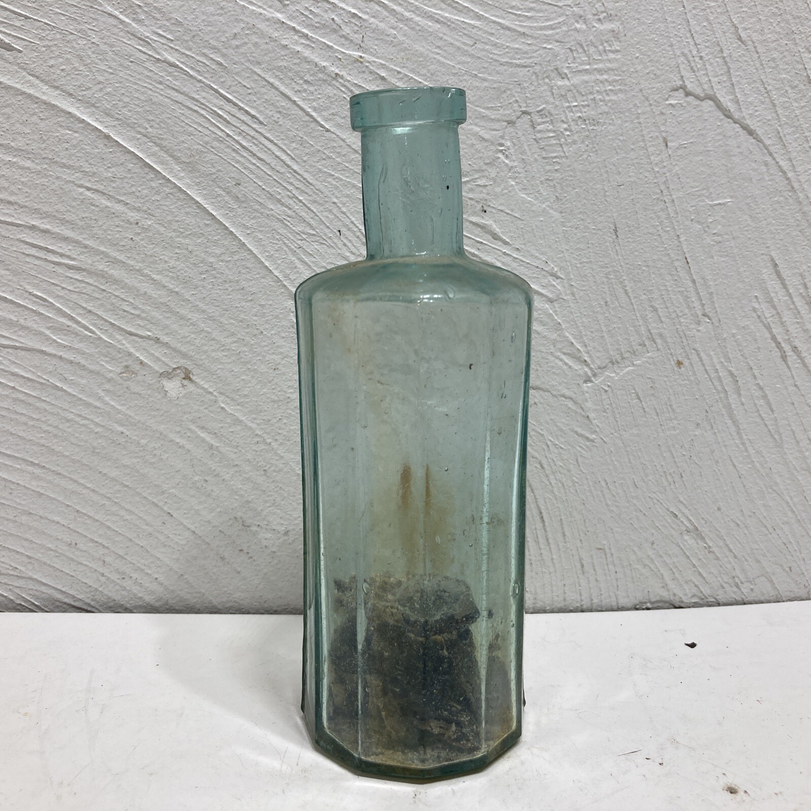 1890s ATWOODS JAUNDICE BITTERS Bottle GEORGETOWN MA 6-1/8