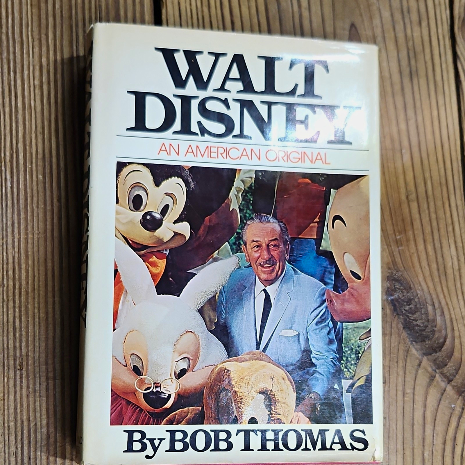 Vintage Bio Simon & Schuster Walt Disney-An American Original by Bob Thomas-1976
