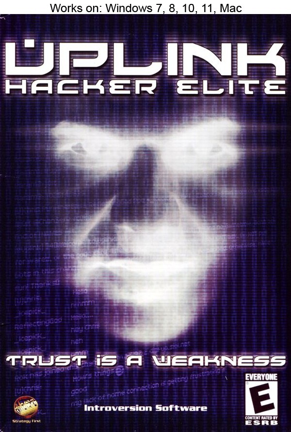 Uplink: Hacker Elite PC Mac Game 2001 Windows 10 11