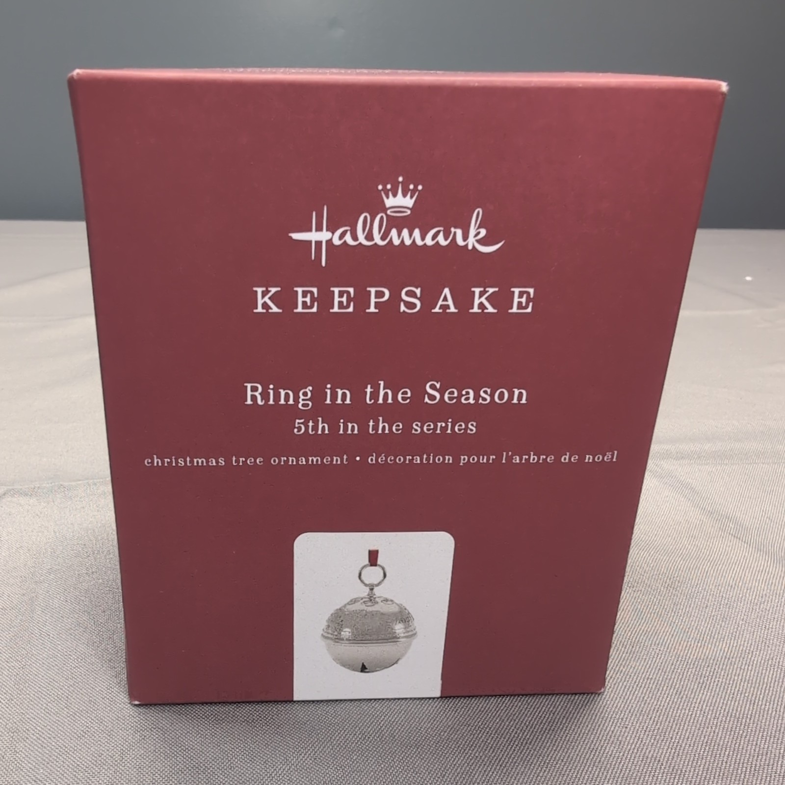 Hallmark Keepsake Ring in the Season 5th In Series Christmas Bell Ornament 2019