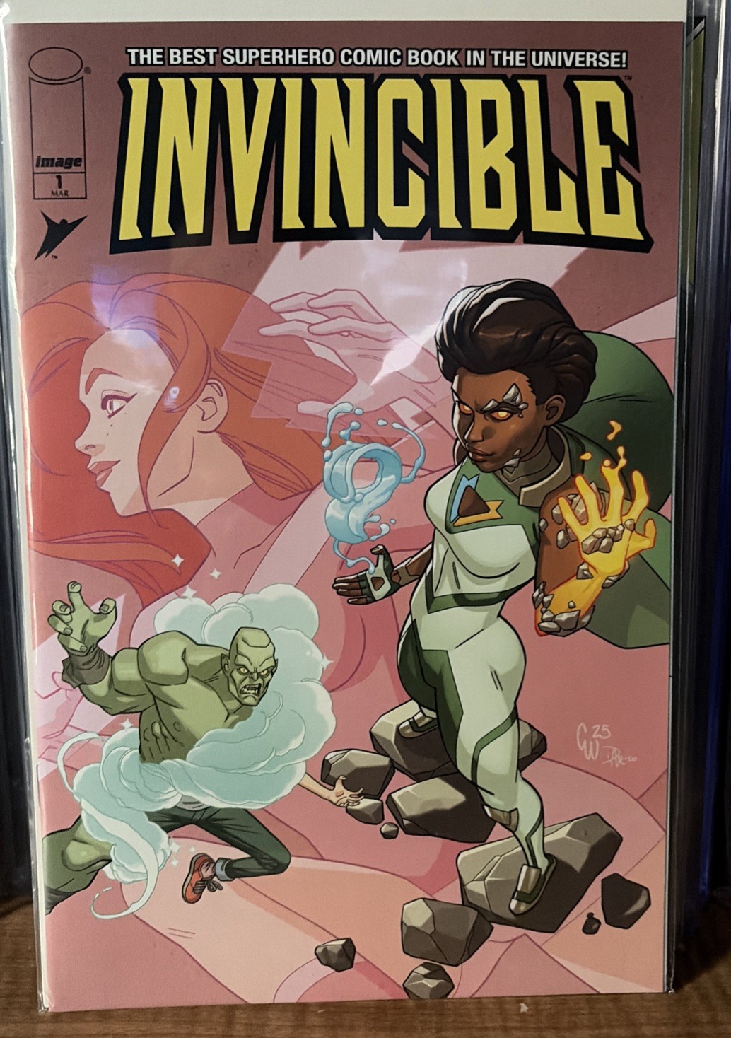 INVINCIBLE#1 (INVINCIBLE VS EXCLUSIVE VARIANT) 1st App Of Ela Mental_NM
