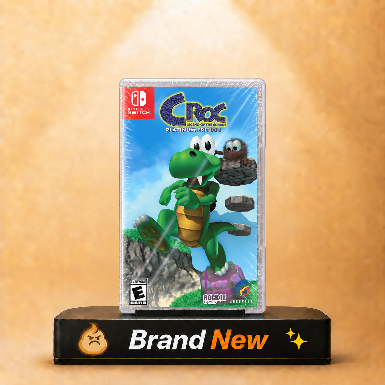 💎 Croc Legend of the Gobbos Platinum Edition Nintendo Switch New Sealed