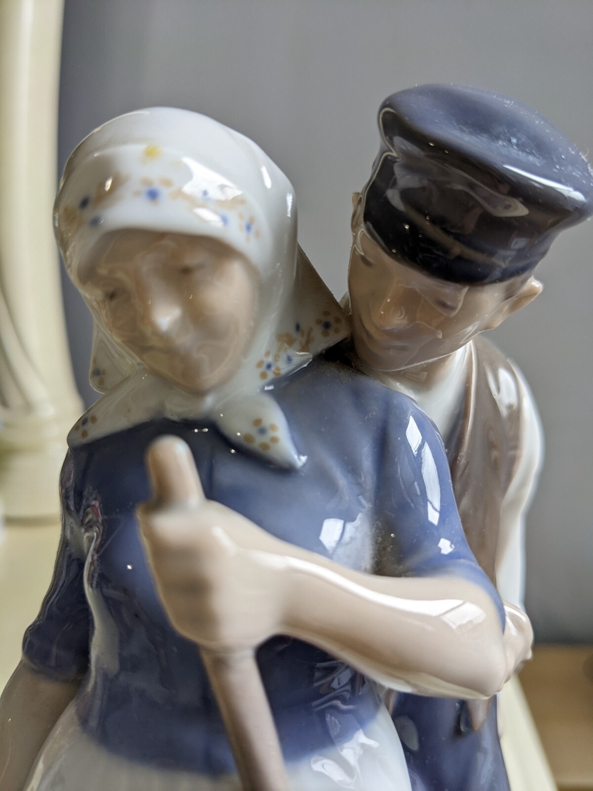 1956s Vintage Denmark Royal Copenhagen Porcelain Figurine 8\