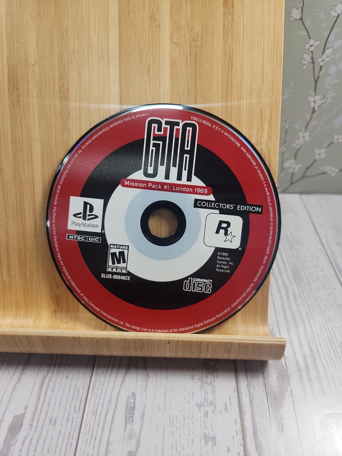 Grand Theft Auto Mission Pack #1: London 1969 (Sony PlayStation)1999 Disc Only 