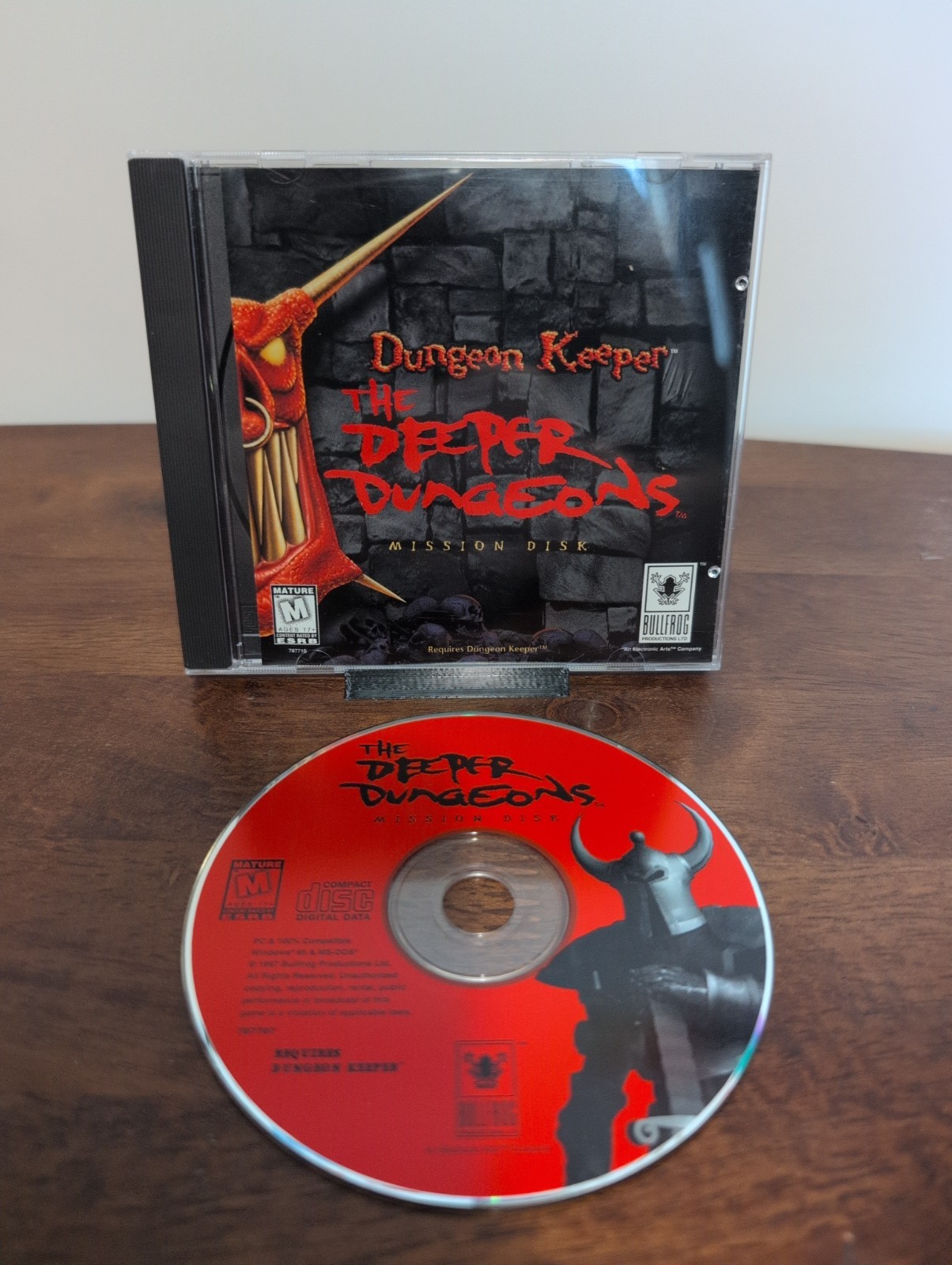 Dungeon Keeper the Deeper Dungeons PC Game 1997 Edition