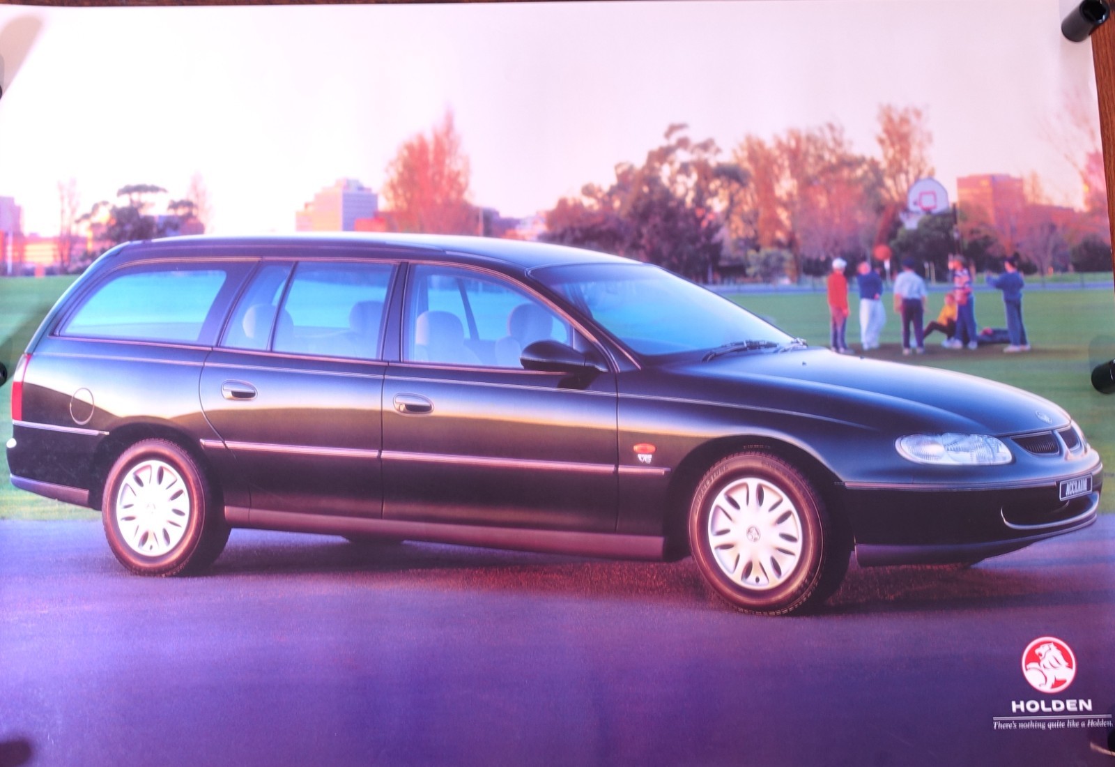 Holden VT Commodore Acclaim Wagon Original Dealer Poster 1990s Large
