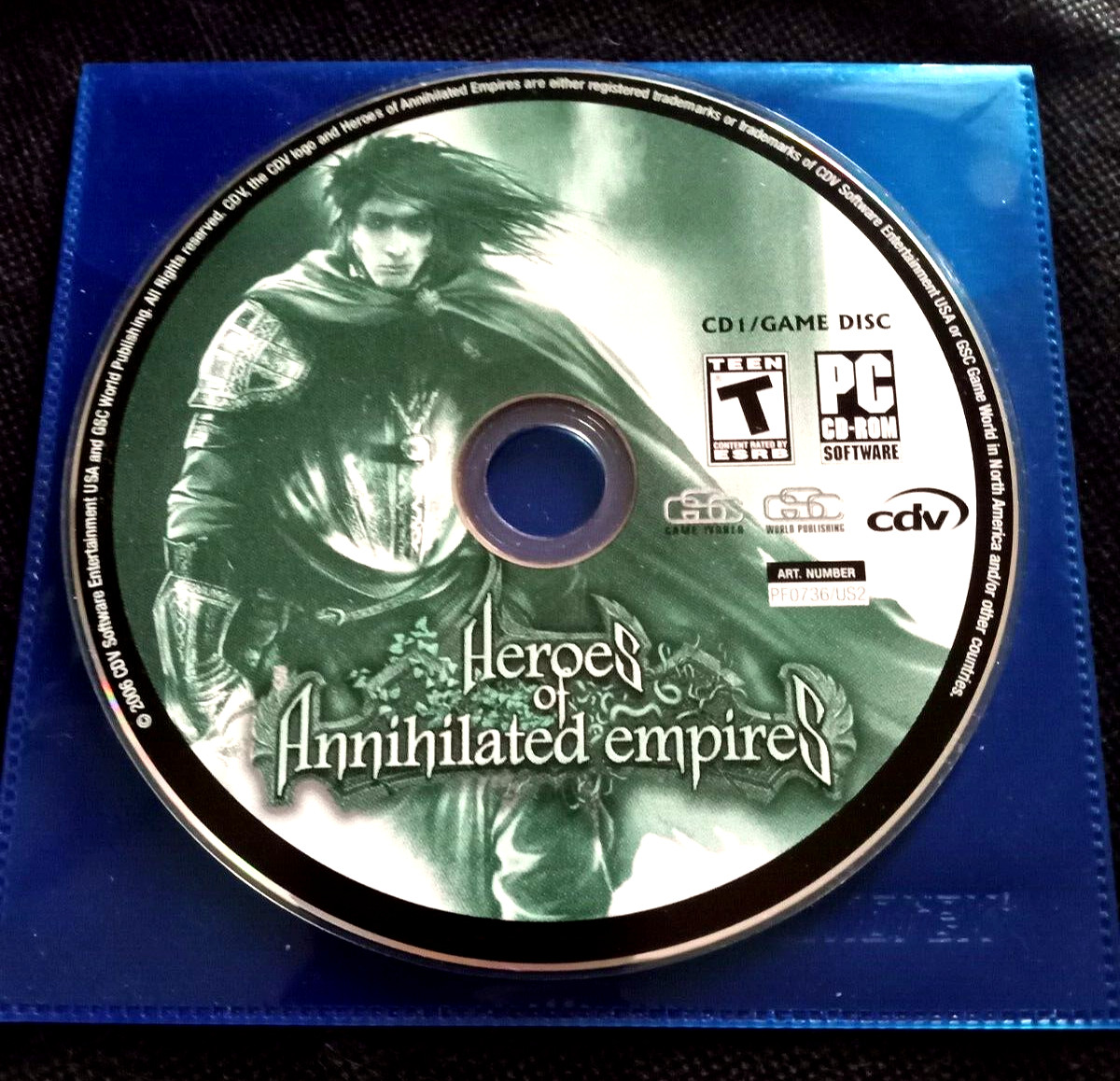 Heros of Annihilated Empires 2006 PC Game CDV Software Entertainment USA