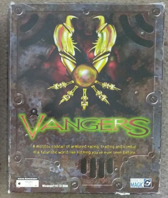 Vangers - IBM-PC  - Rare - Game - 1999 Big Box vintage CD good condition