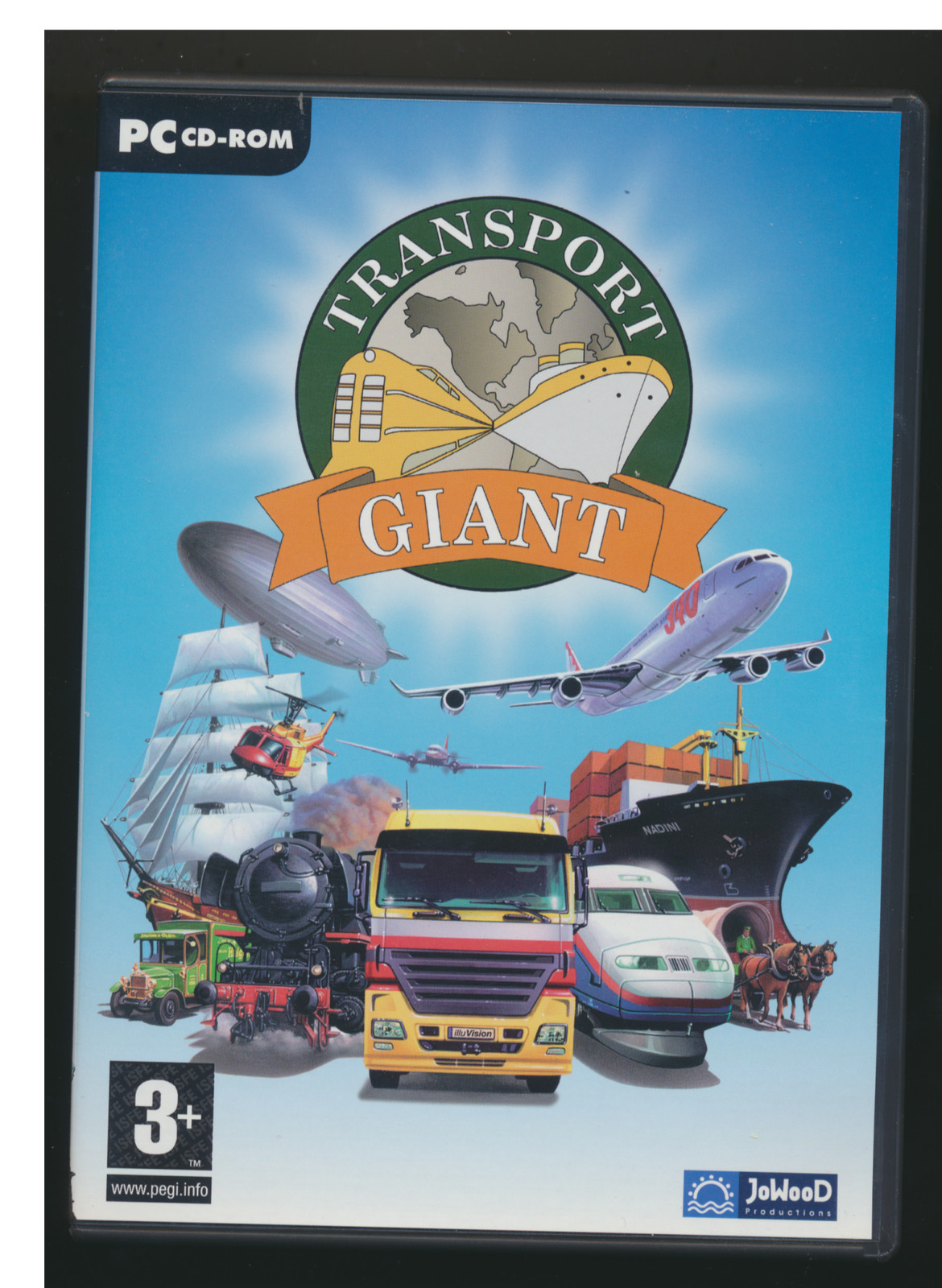 Transport Giant, PC Game, Excellent Shape, Great Transportation & Logistics Sim