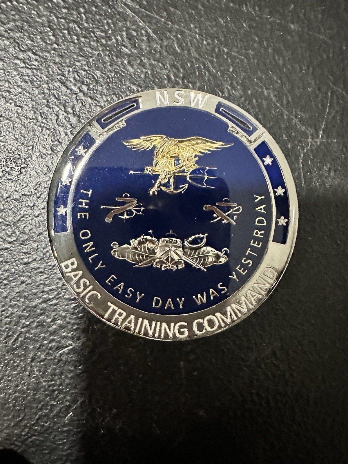 New BASIC TRAINING COMMAND CHALLENGE COIN NSW, SOCOM, SEAL, BUD/s