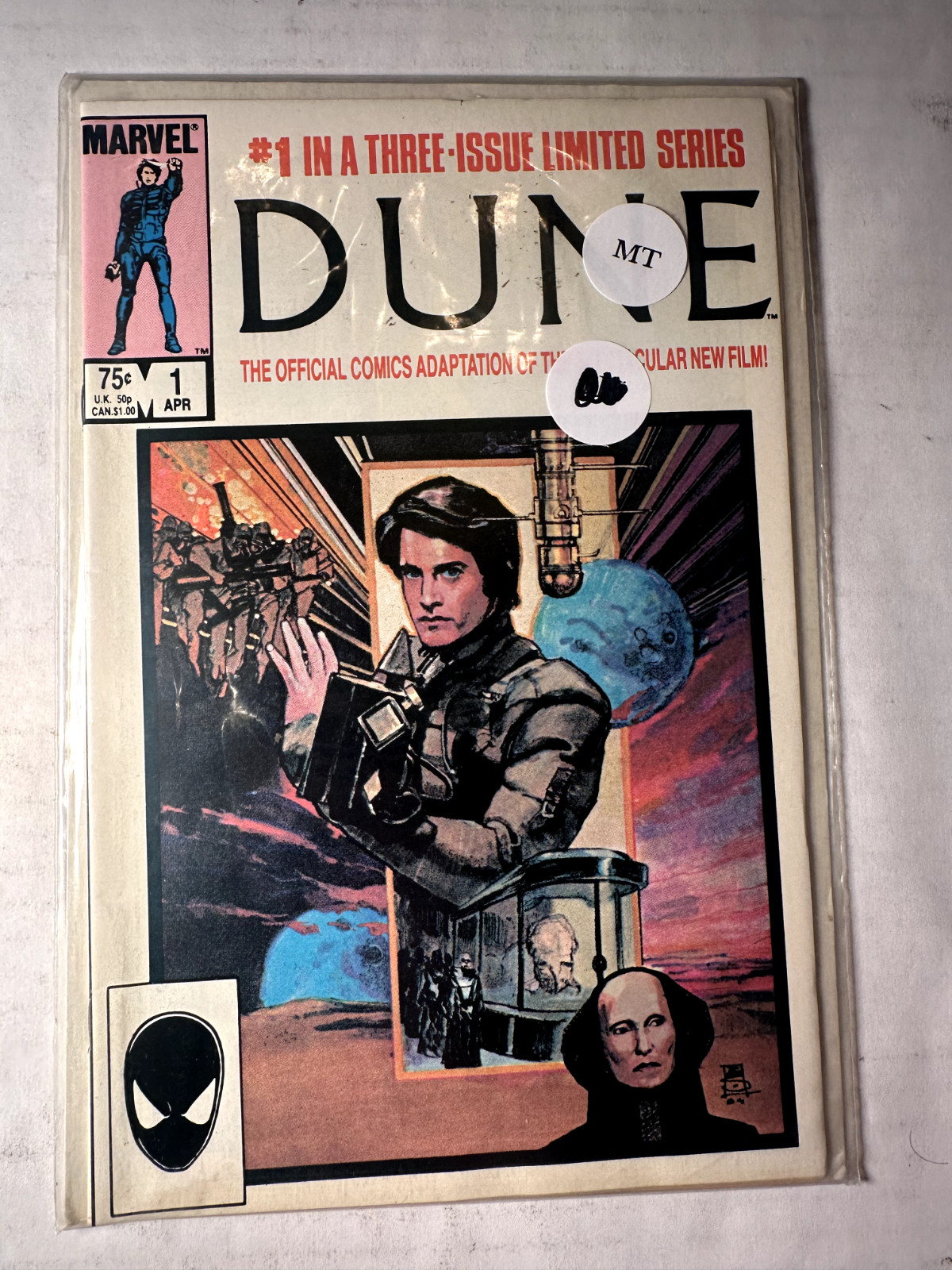 Dune Limited Series #1-3 FULL RUN (Marvel Comics April 1985) NM+