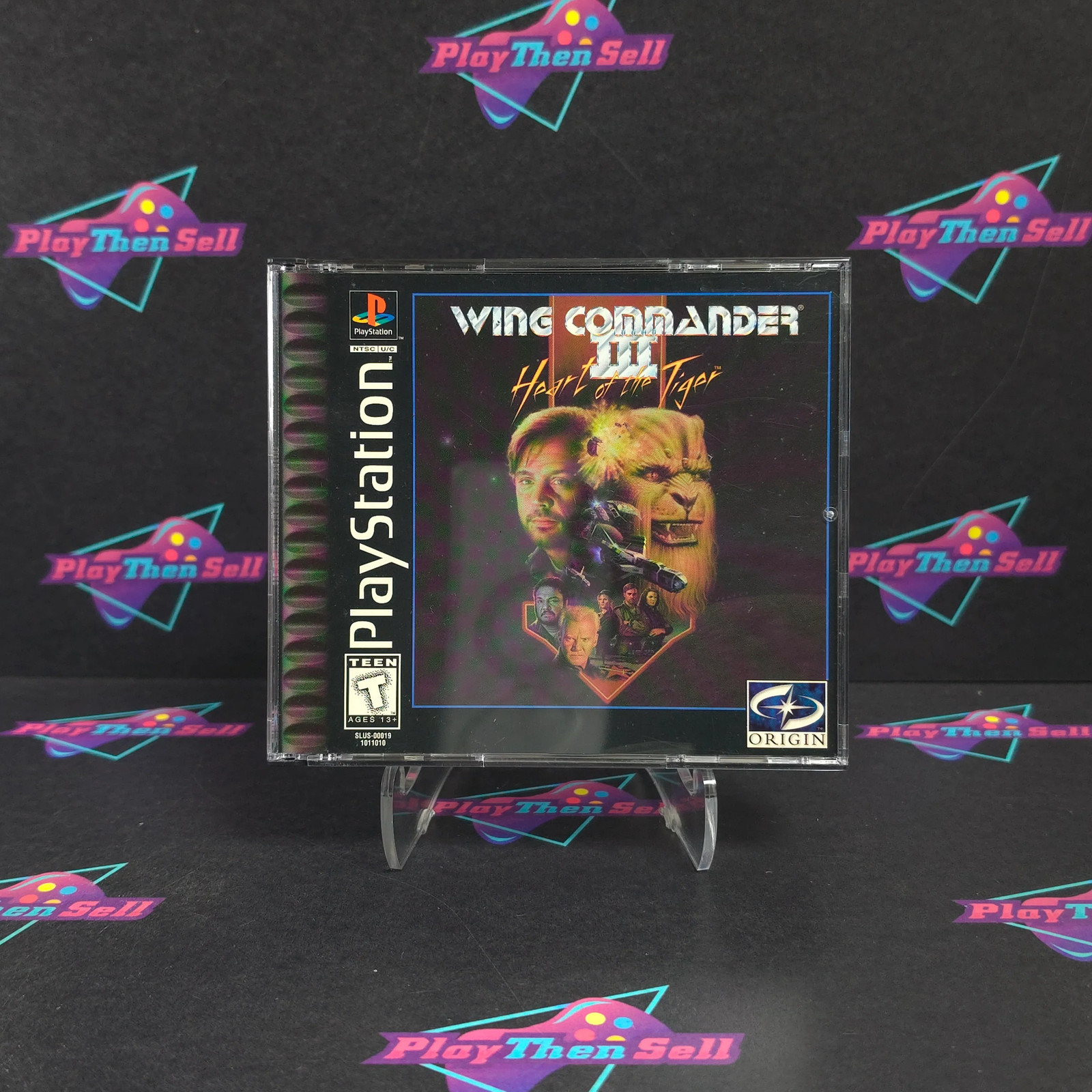 Wing Commander III (3) Heart of the Tiger PS1 PlayStation 1 - 1YR Warranty