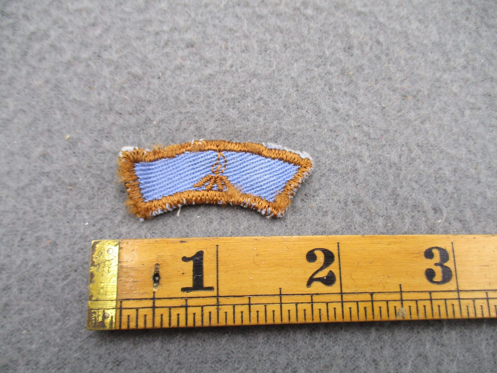 Vintage Boy Scouts Segment Patch Fire Campfire BSA