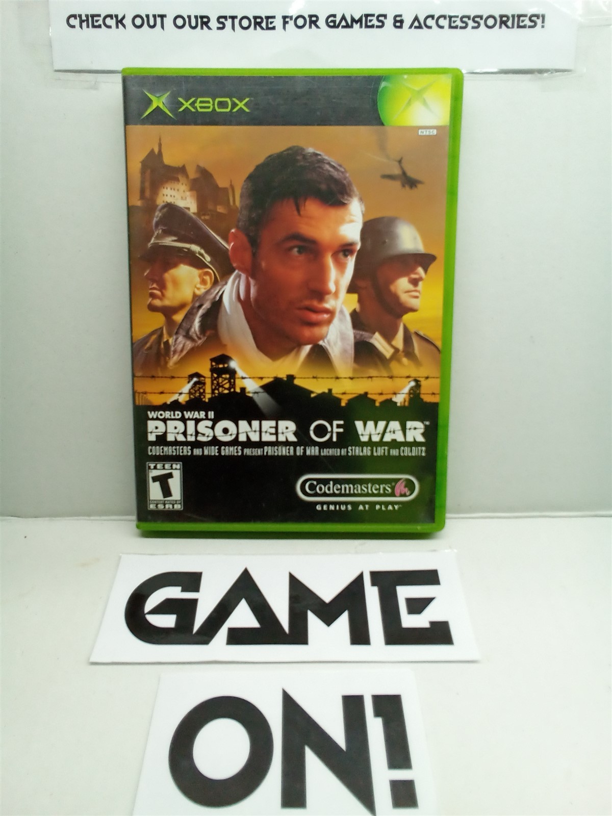 Prisoner of War (Xbox, 2002) Complete Tested Working - 