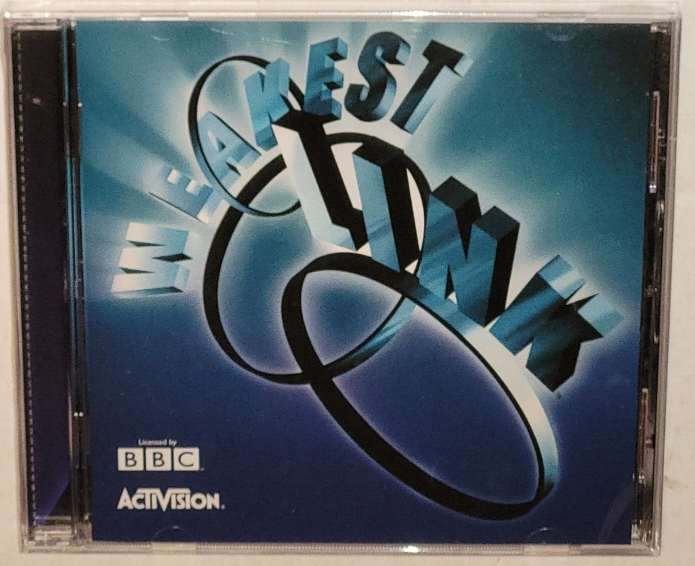 The Weakest Link PC CD-ROM Game  2001  Activision SEALED