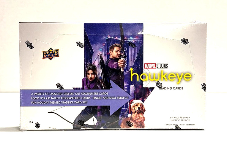 2023 Upper Deck Marvel Studios Hawkeye Factory Sealed Hobby Box