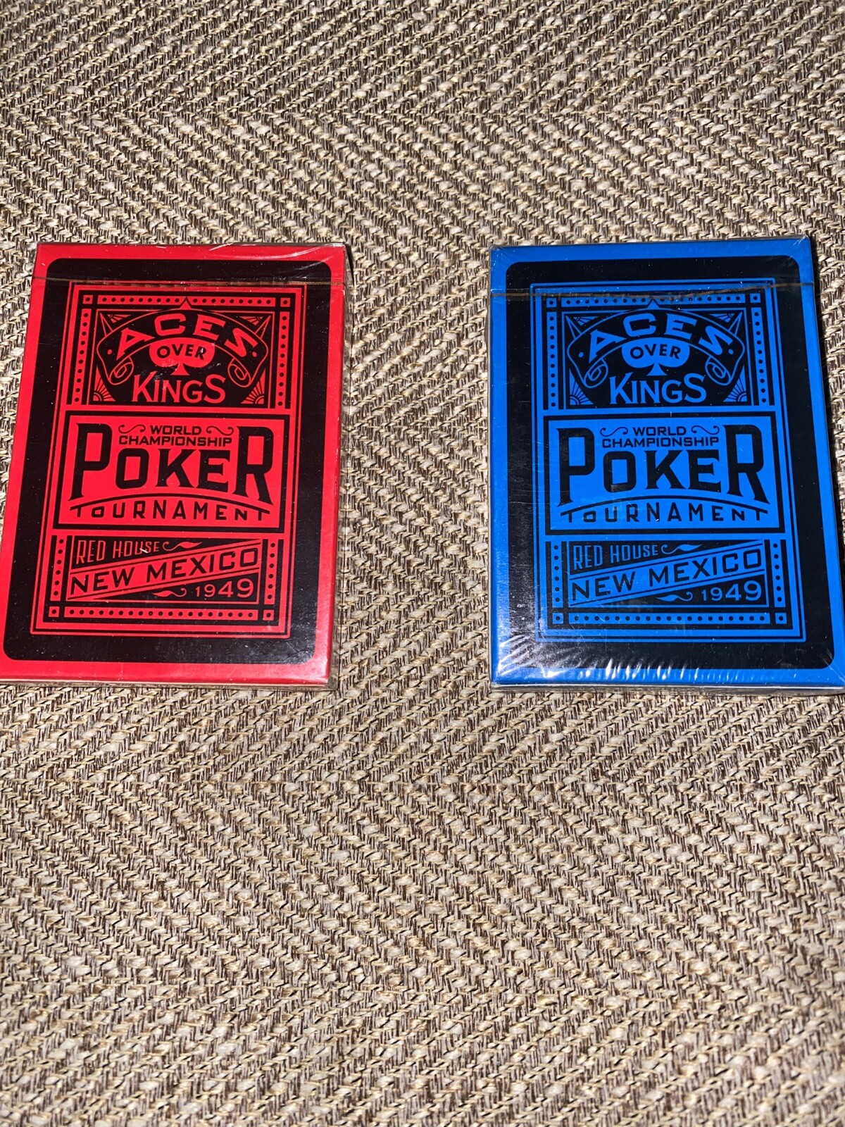 Aces Over Kings World Championship Poker Tournament Playing Cards Brand New