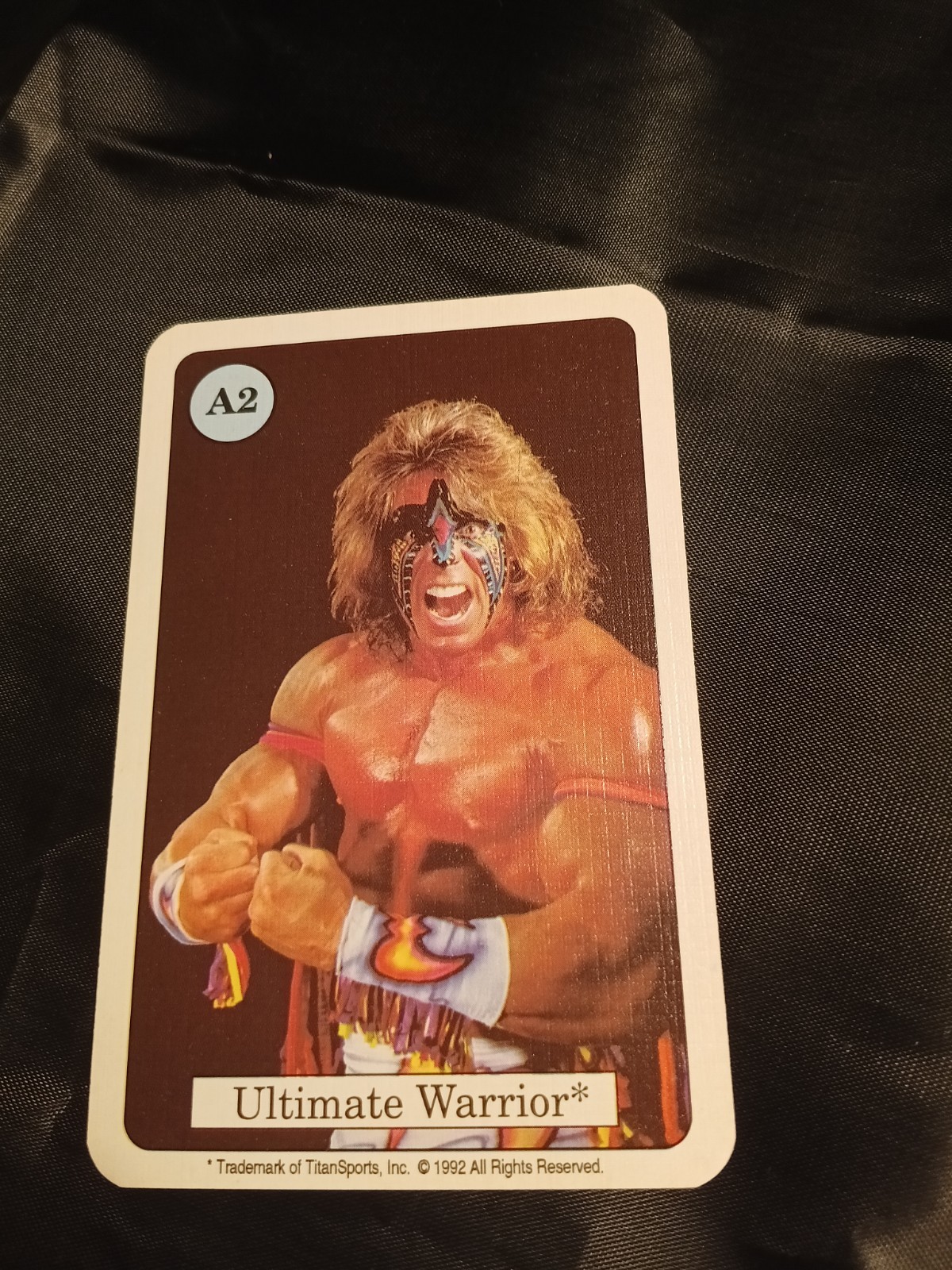 WWF Ultimate Warrior 1992 TitanSports germany card
