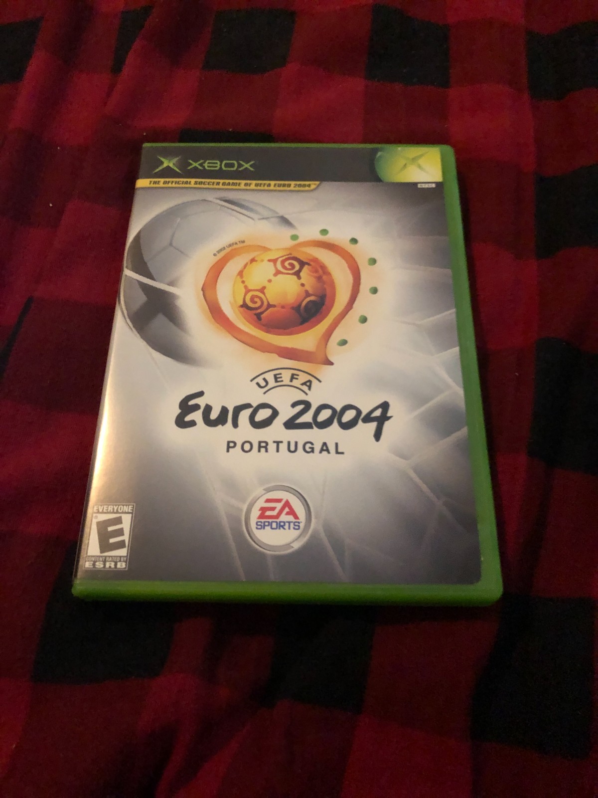 UEFA Euro 2004 Microsoft Xbox Case Manual Disc Tested Works Great Authentic