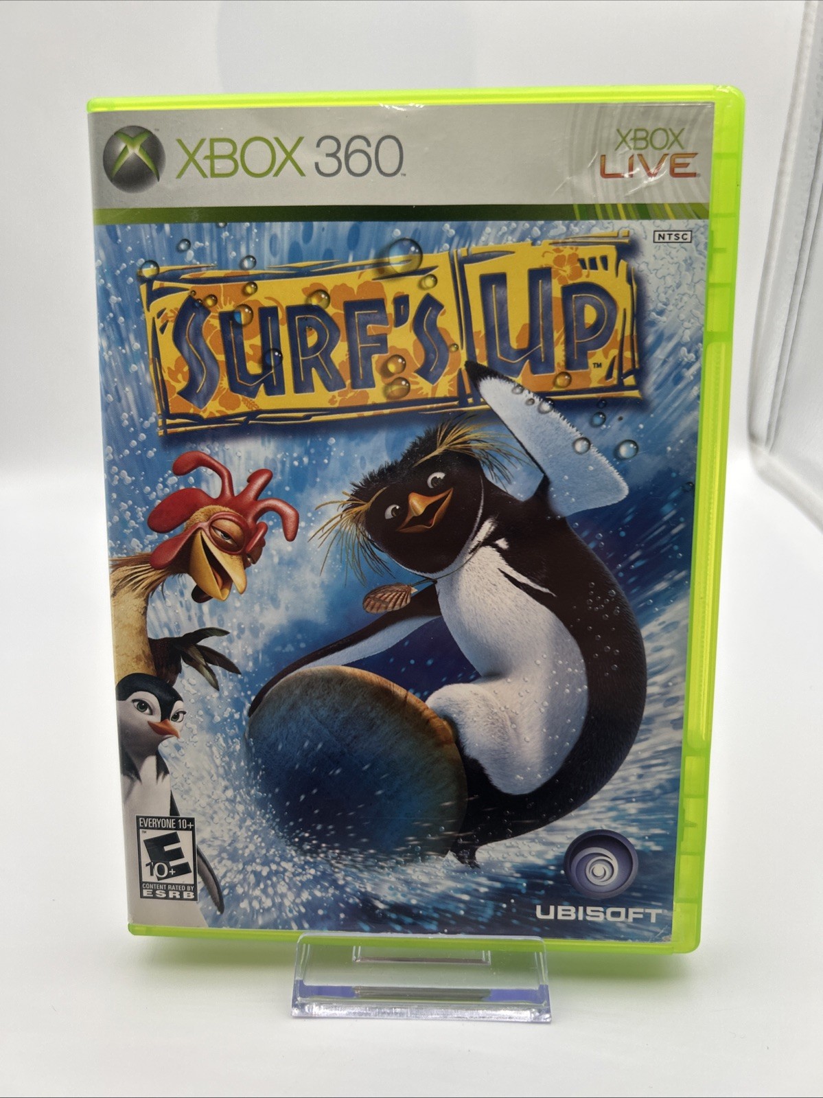 Surf's Up (Microsoft Xbox 360, 2007) No Manual Tested Fully 