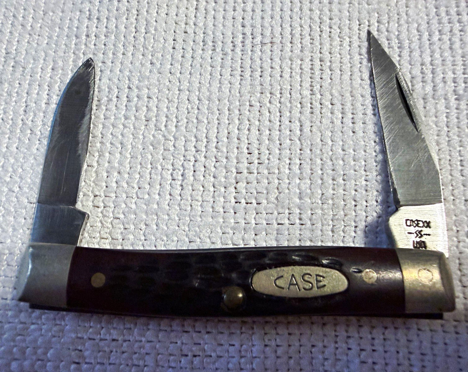 Vintage 1984 Case XX 62033 SS Small Pen Pocket Knife - 6 Dot USA