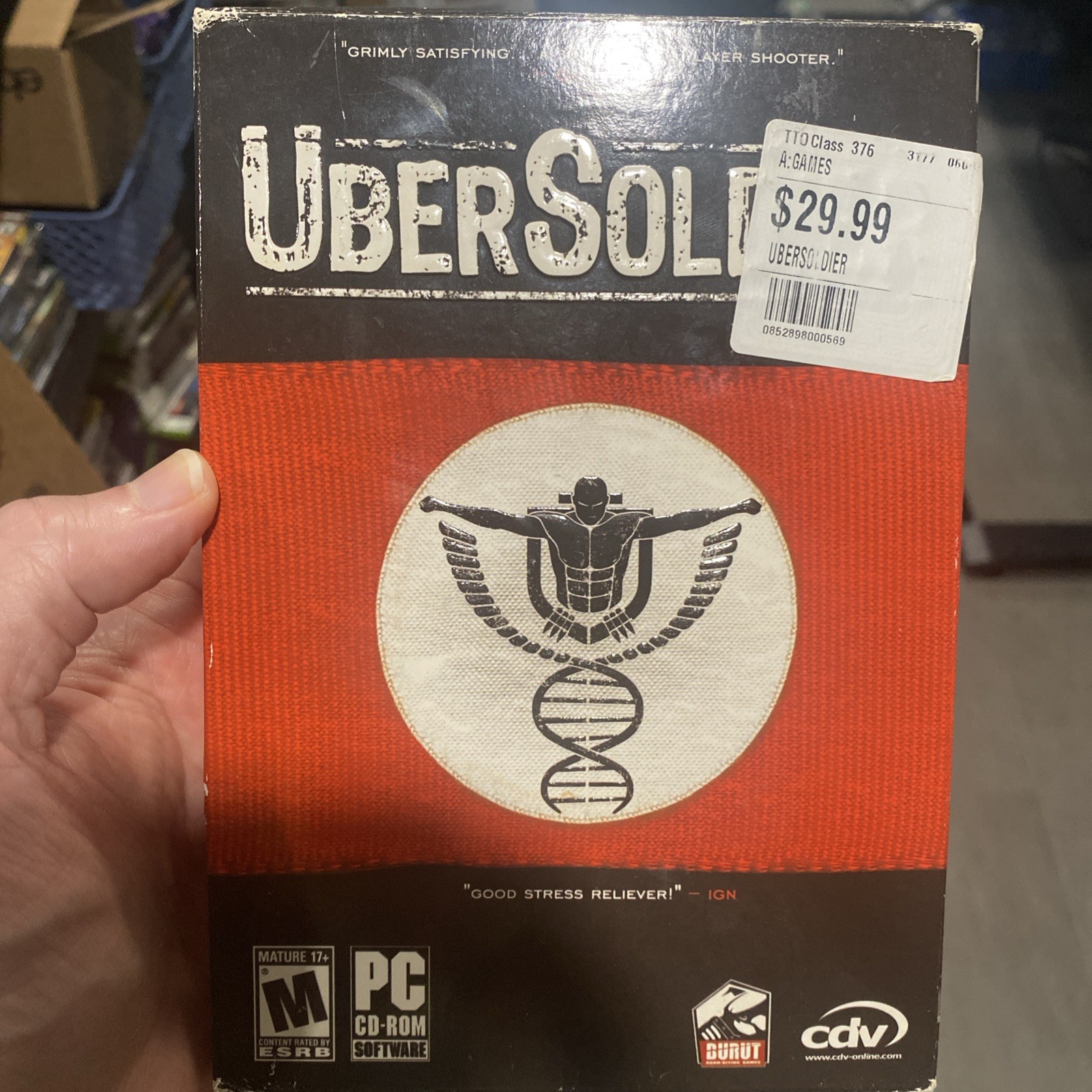 UberSoldier - PC - Small Box Complete In Box CIB