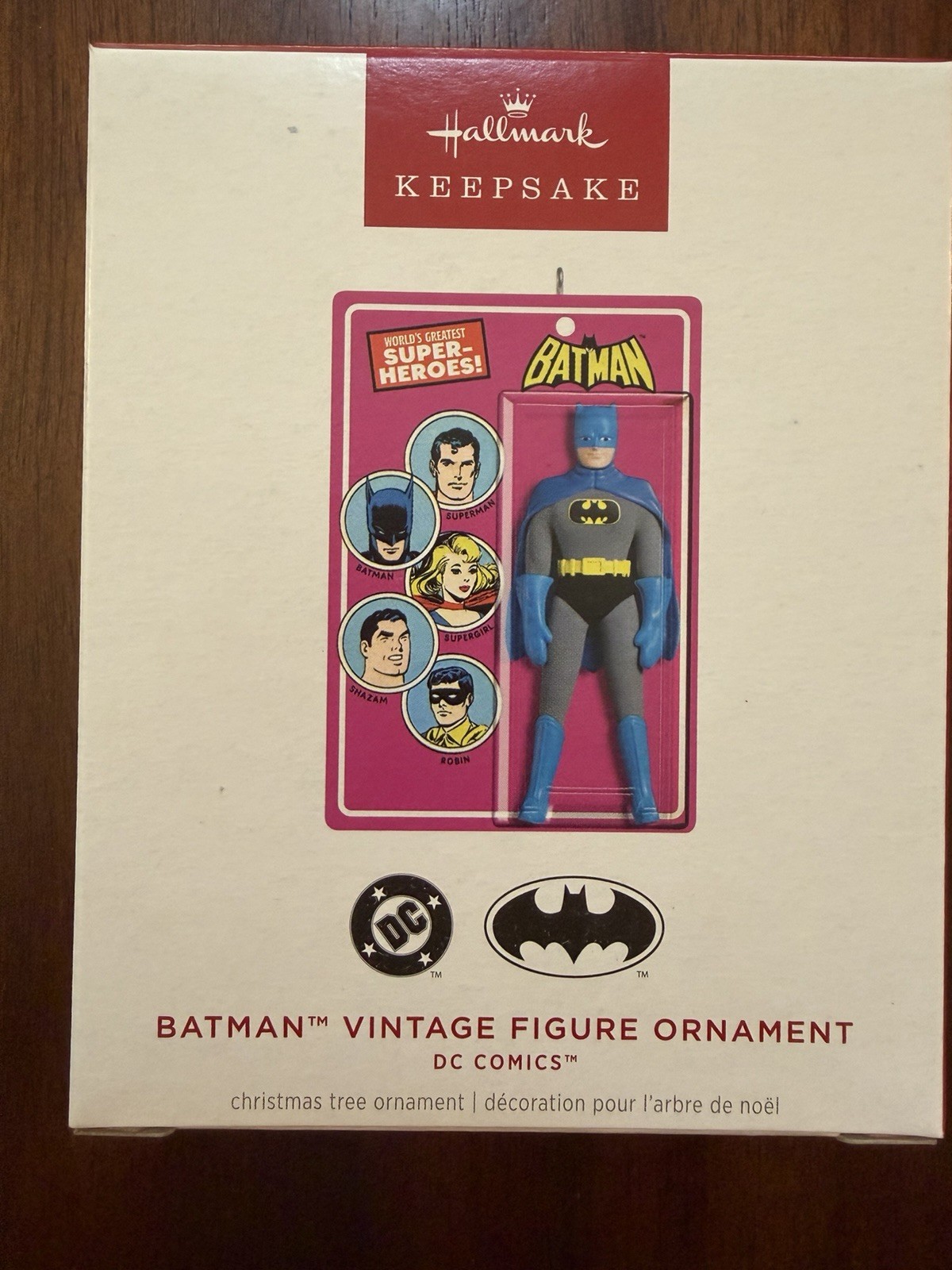 2026 Hallmark Ornament: DC Batman Vintage Figure