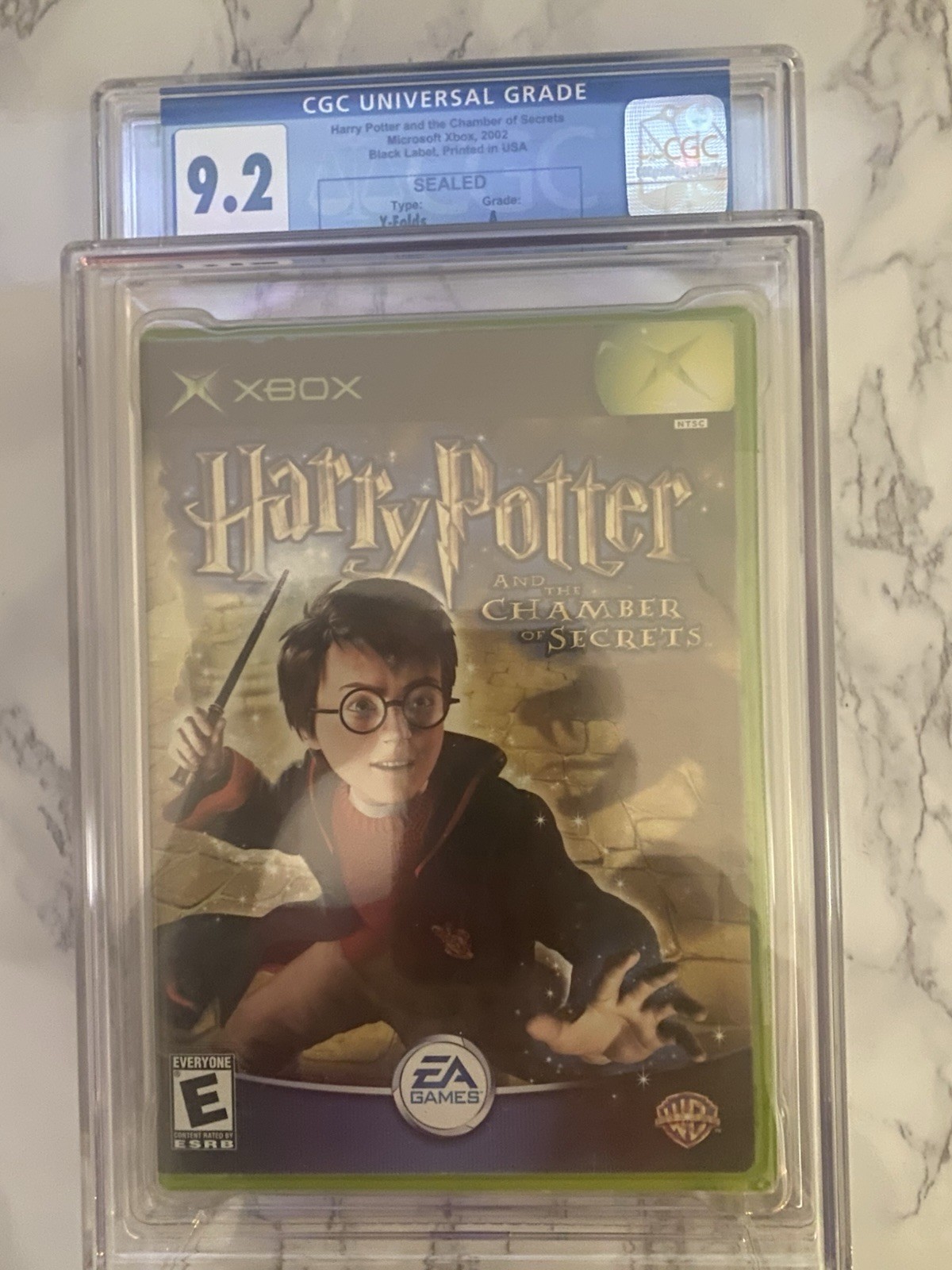 CGC 9.2  Graded (A ) Harry Potter and the Chamber of Secrets Xbox 2002 NEW Rare
