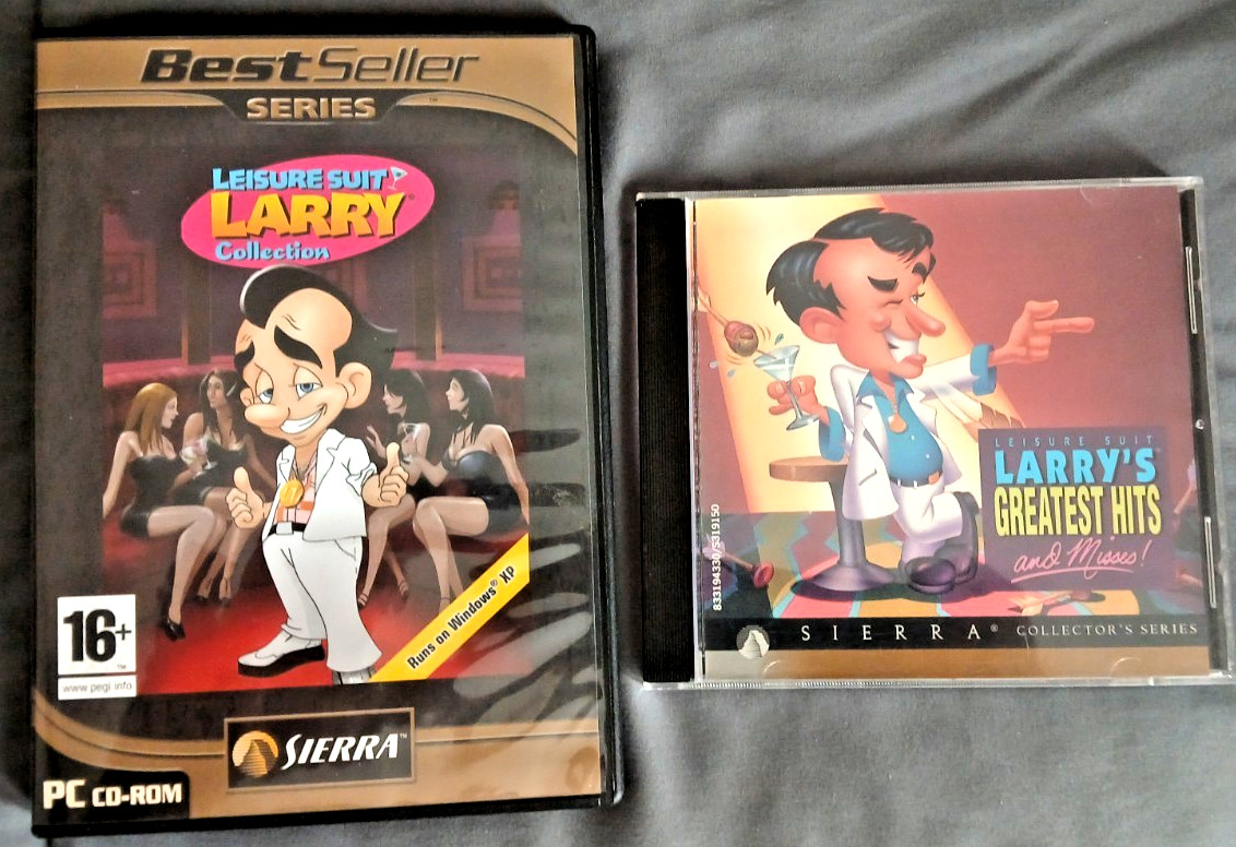 LEISURE SUIT LARRY 1 2 3 5 COLLECTION + LARRY\'S GREATEST HITS and MISSES