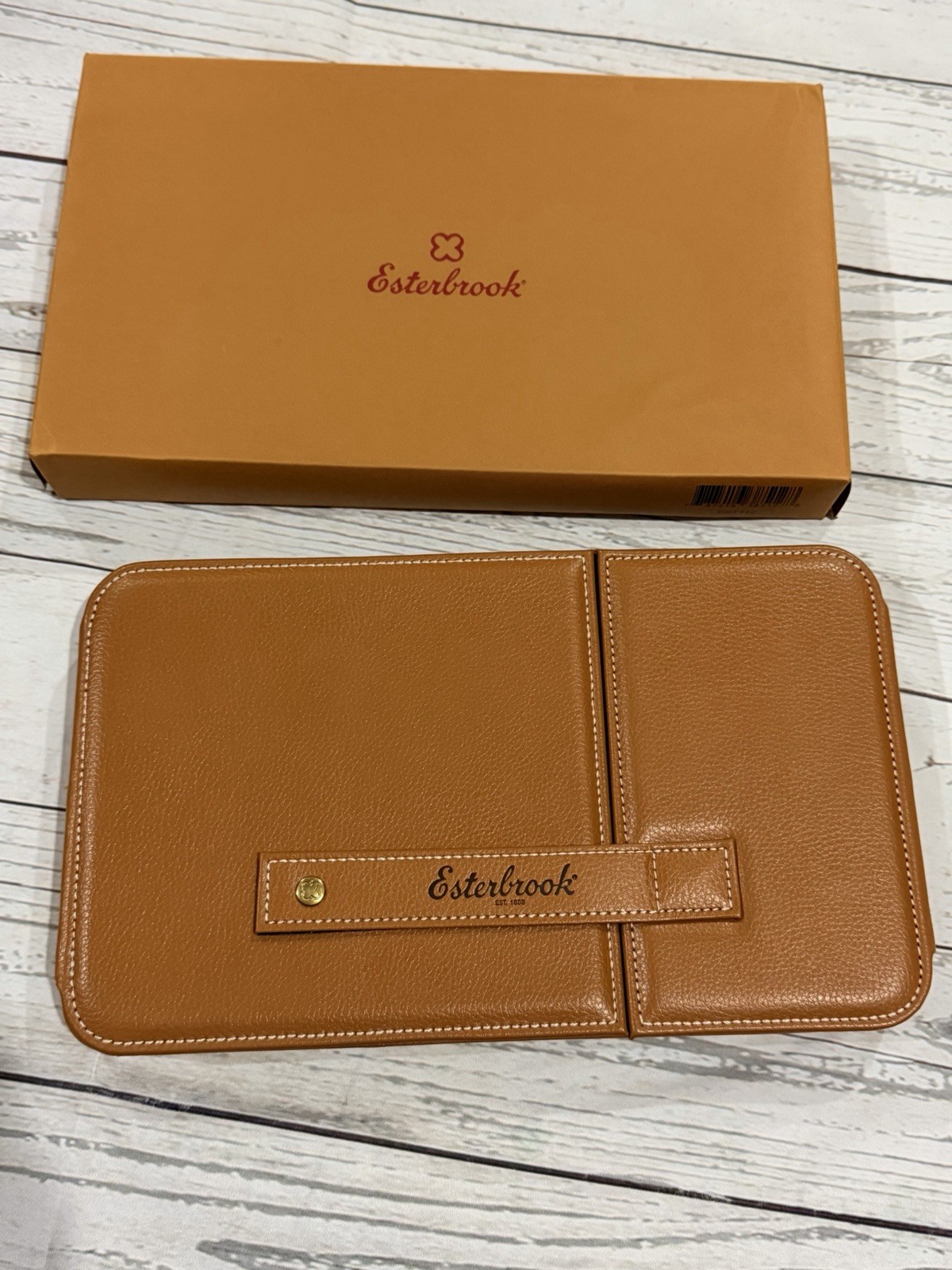 Esterbrook British Tan 12 Pen Nook  Brand new