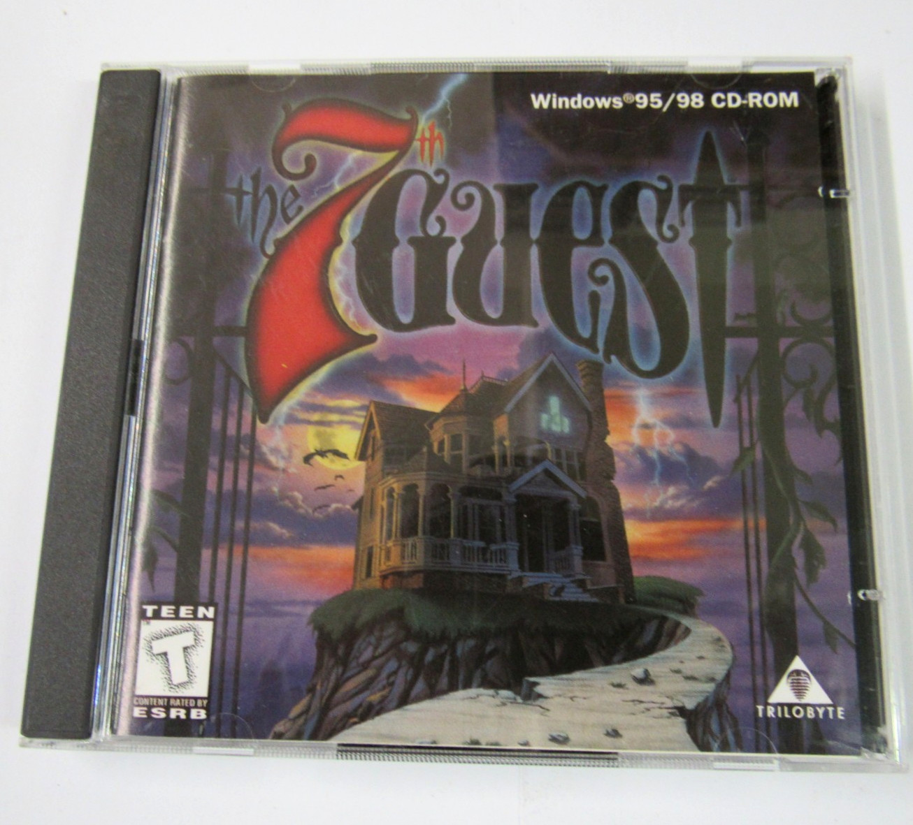 The 7th Guest PC Game-Windows 95/98 Jewel Case 2 disc