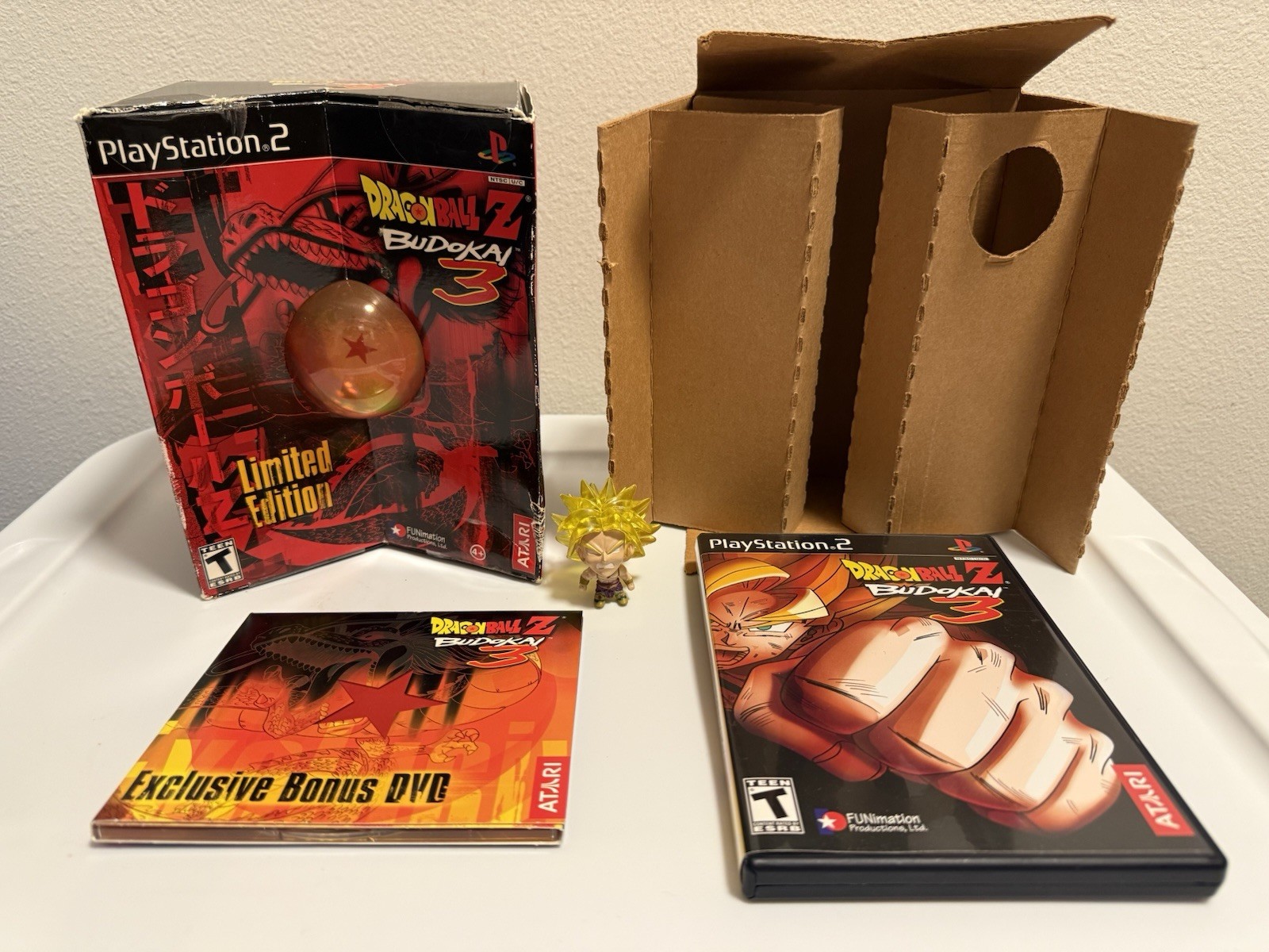 Dragon Ball Z: Budokai 3 LIMITED EDITION PS2 - Complete - CIB PLAYSTATION 2 goku