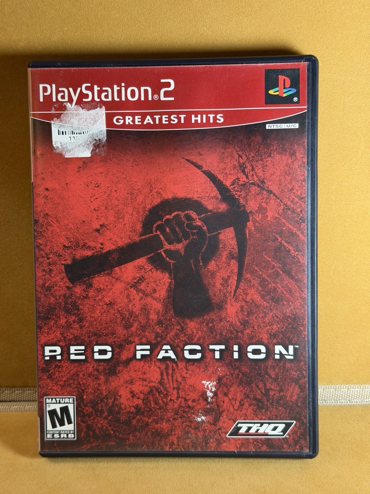 Red Faction PlayStation 2 PS2 Black Label Complete w/ Manual CIB Tested