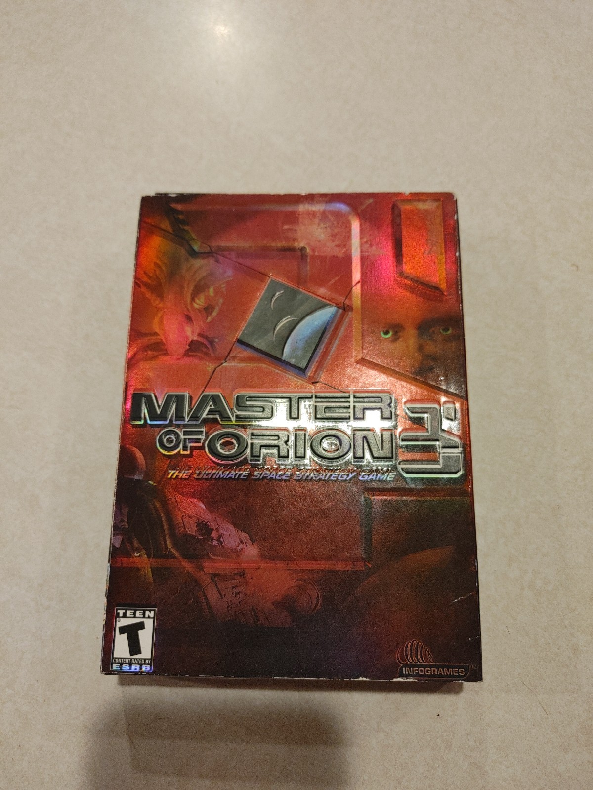 Master of Orion 3 Pc 2003 Sealed Box Ultimate Space Strategy Game Box