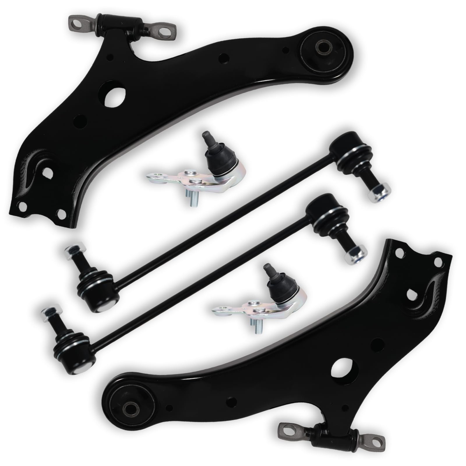 6PC Front Control Arm Stabilizer Sway Bar End Link for Lexus 2010 2011 12 13-...