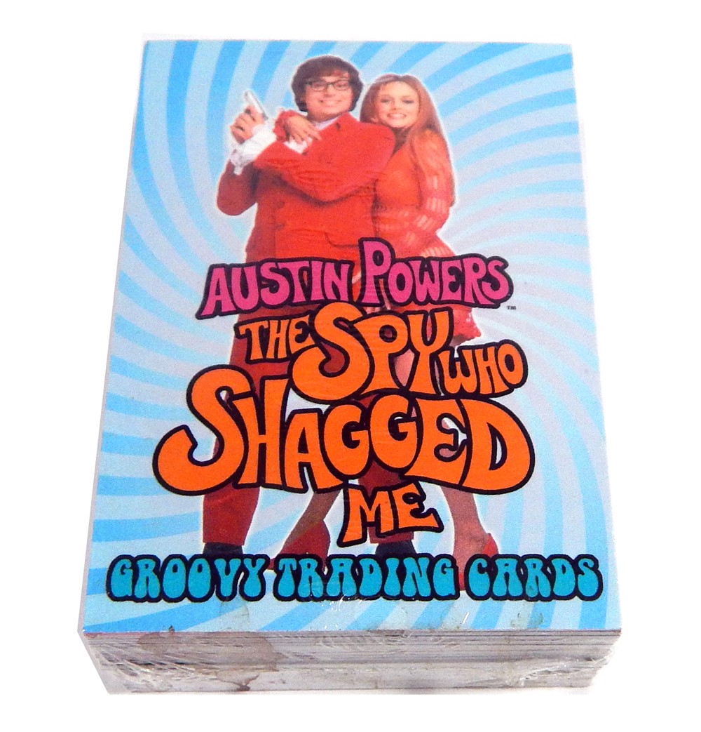 1999 Cornerstone Austin Powers: The Spy Who Shagged Me Trading Card Set (72)