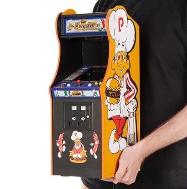 Numskull Quarter Arcades Burger Time Collector's Edition Mini Arcade Retro 1/4 S
