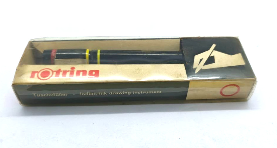 Vintage rOtring Variant 0.2mm Technical Drawing Pen Germany w/ Box Manual