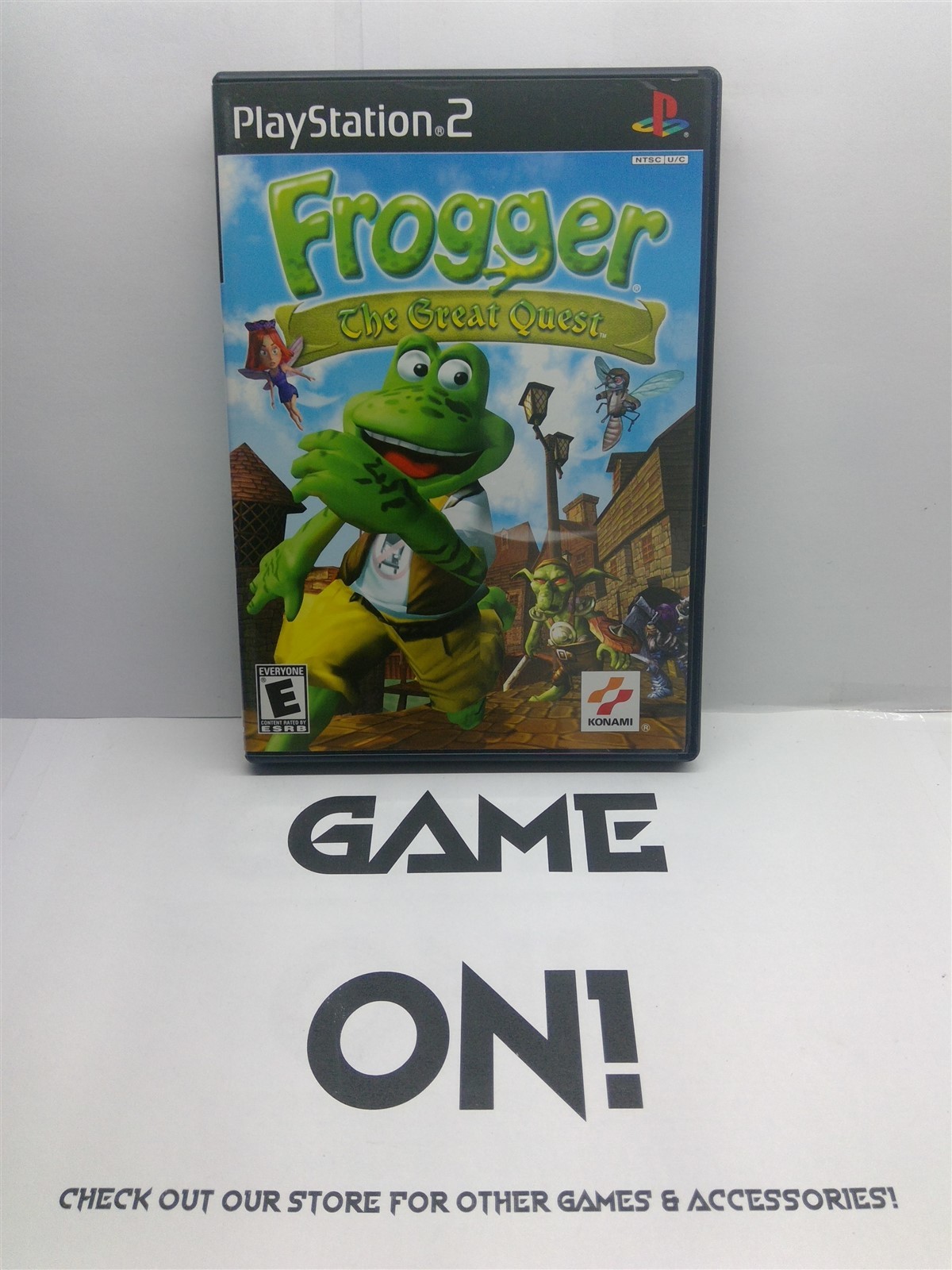 Frogger: The Great Quest (PlayStation 2, 2001) Complete Tested Working 