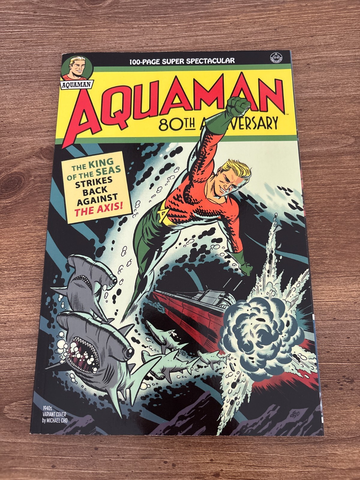Aquaman 80th Anniversary # 1 NM Variant Cover DC Comic Book 7 J317