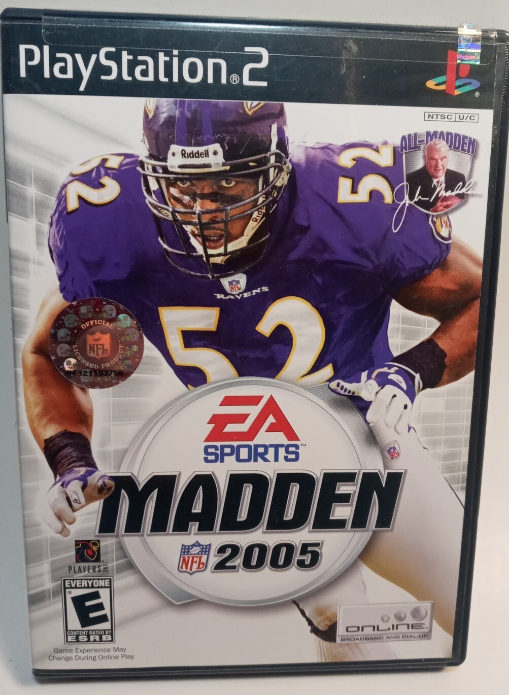 Madden NFL 2005 PlayStation 2 Complete With Manual (2004) 