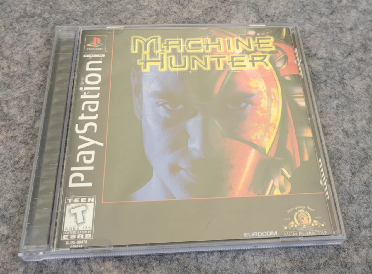 Machine Hunter (Sony PlayStation 1) PS1 Complete CIB
