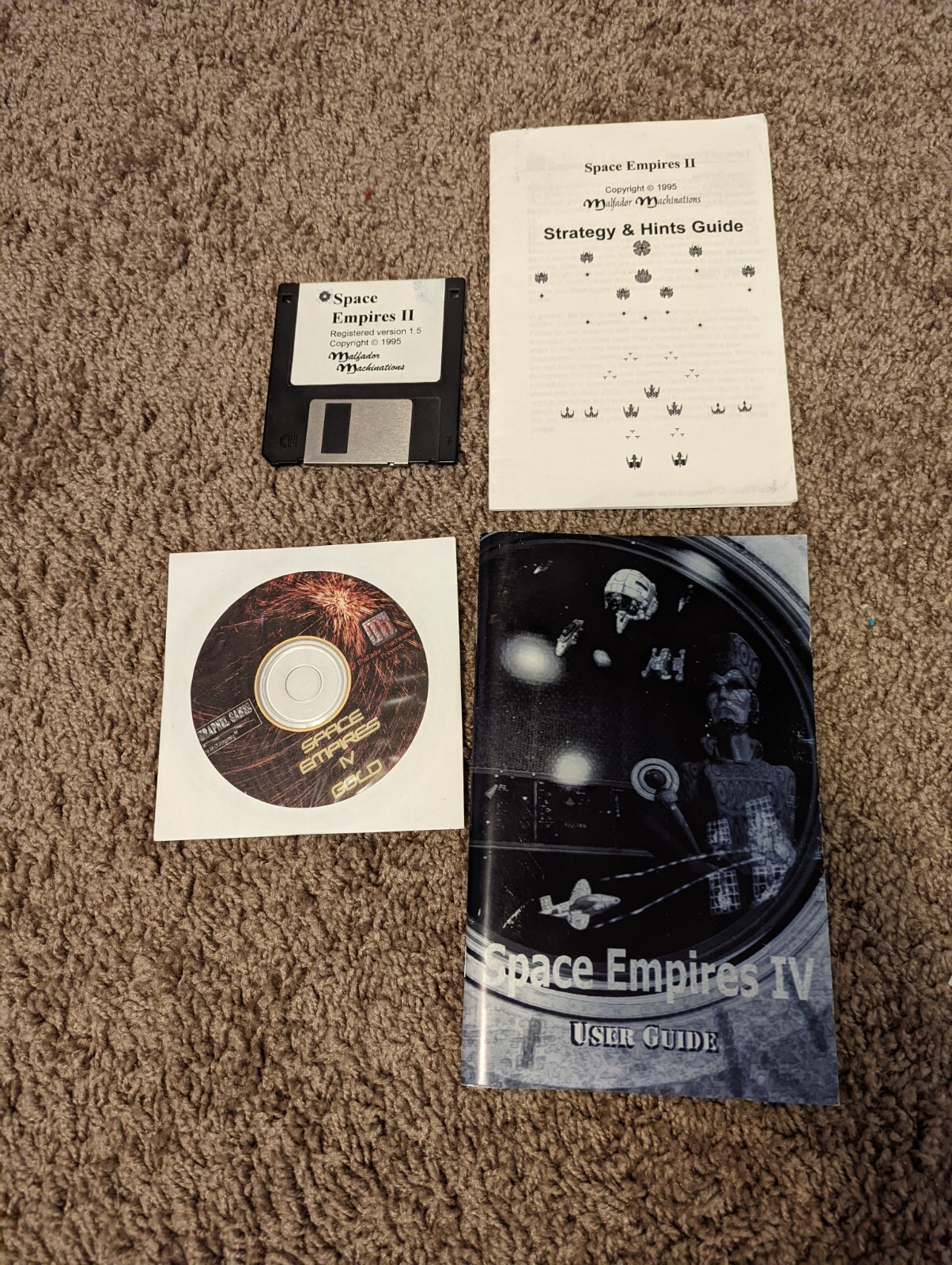 *LOT* Space Empires II (2) 3.5