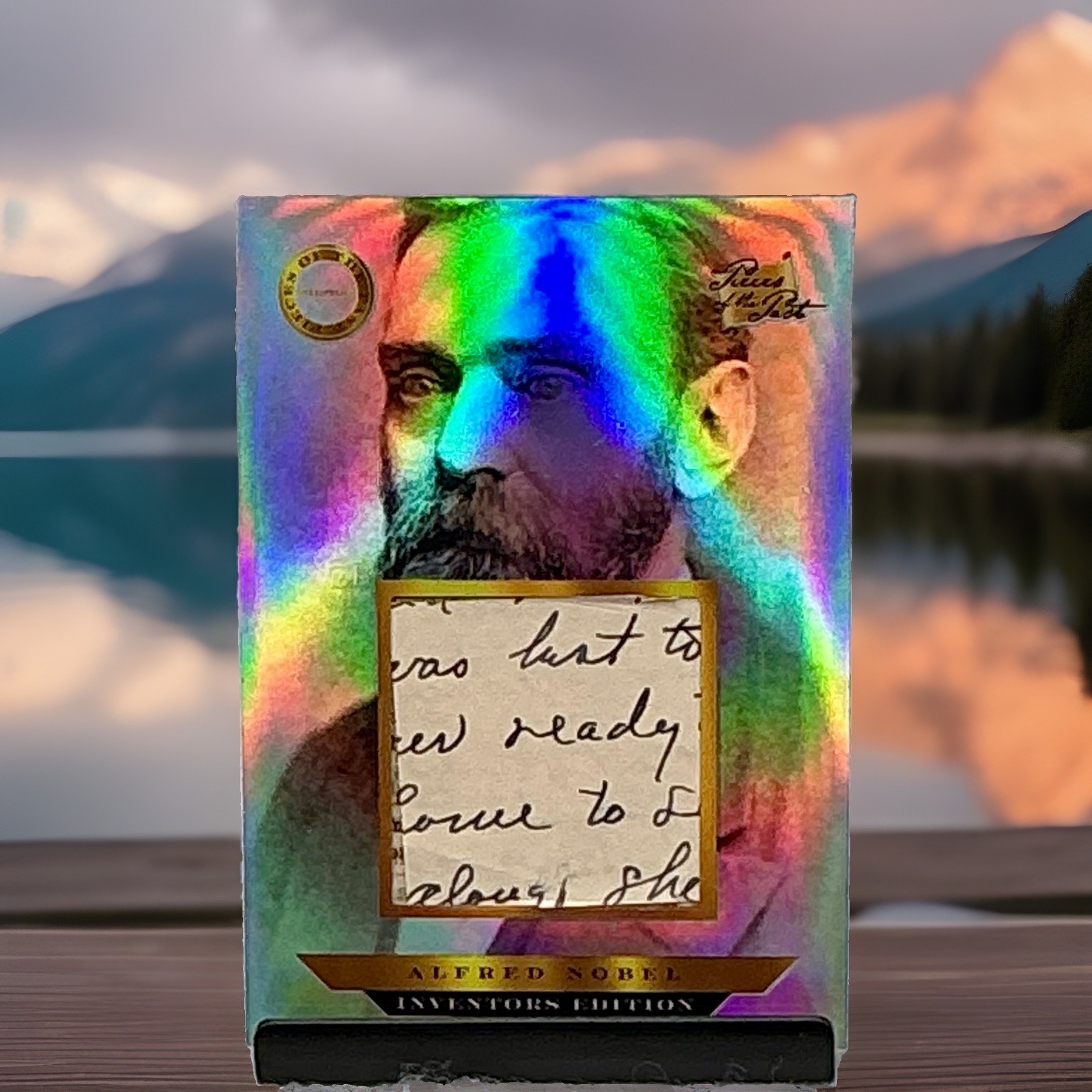 2025 Pieces Of The Past Investor Edition Alfred Nobel Handwritten Relic 🇺🇸