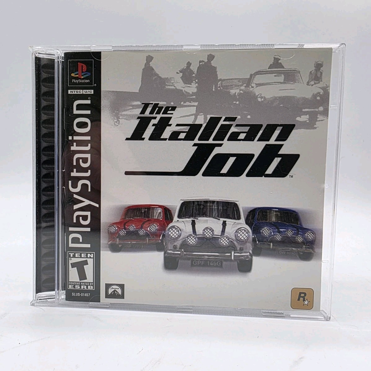 The Italian Job Playstation 1 PS1 Complete CIB w/Reg Card Resurfaced 