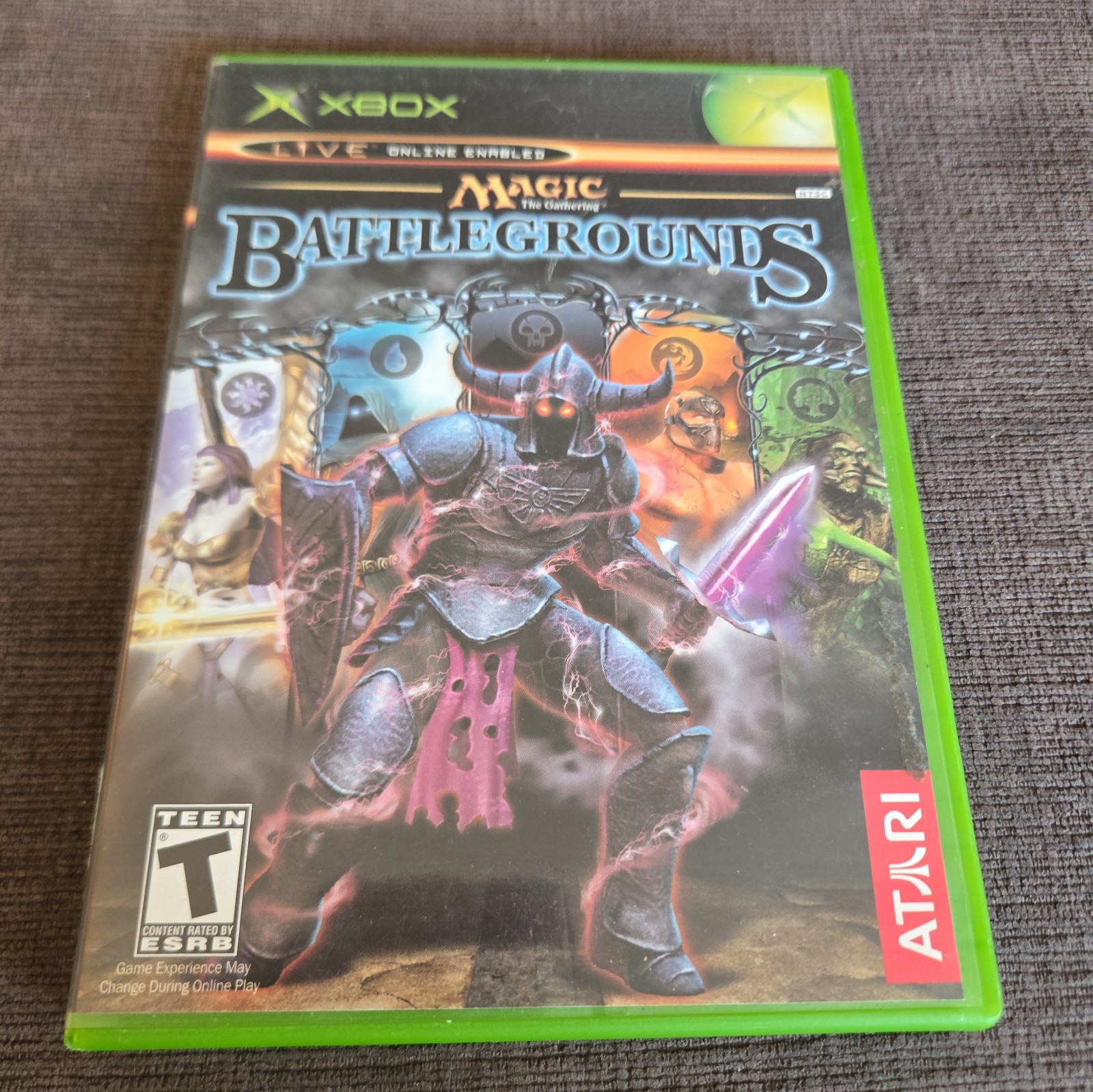 Magic: The Gathering Battlegrounds Microsoft Xbox, 2003 - CIB with Manual Tested