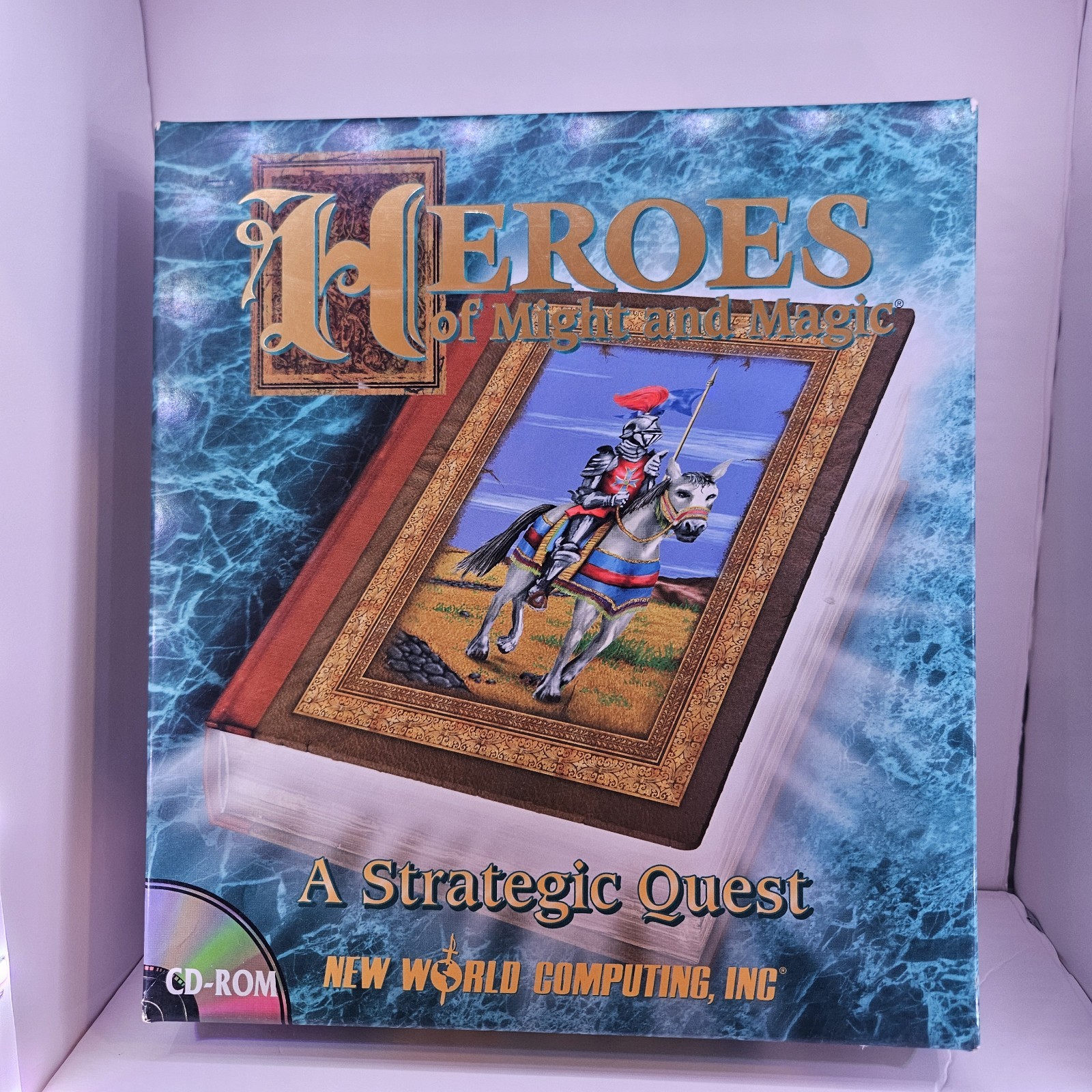 New World Computing Heroes of Might and Magic PC Big Box 1995 Complete Strategy