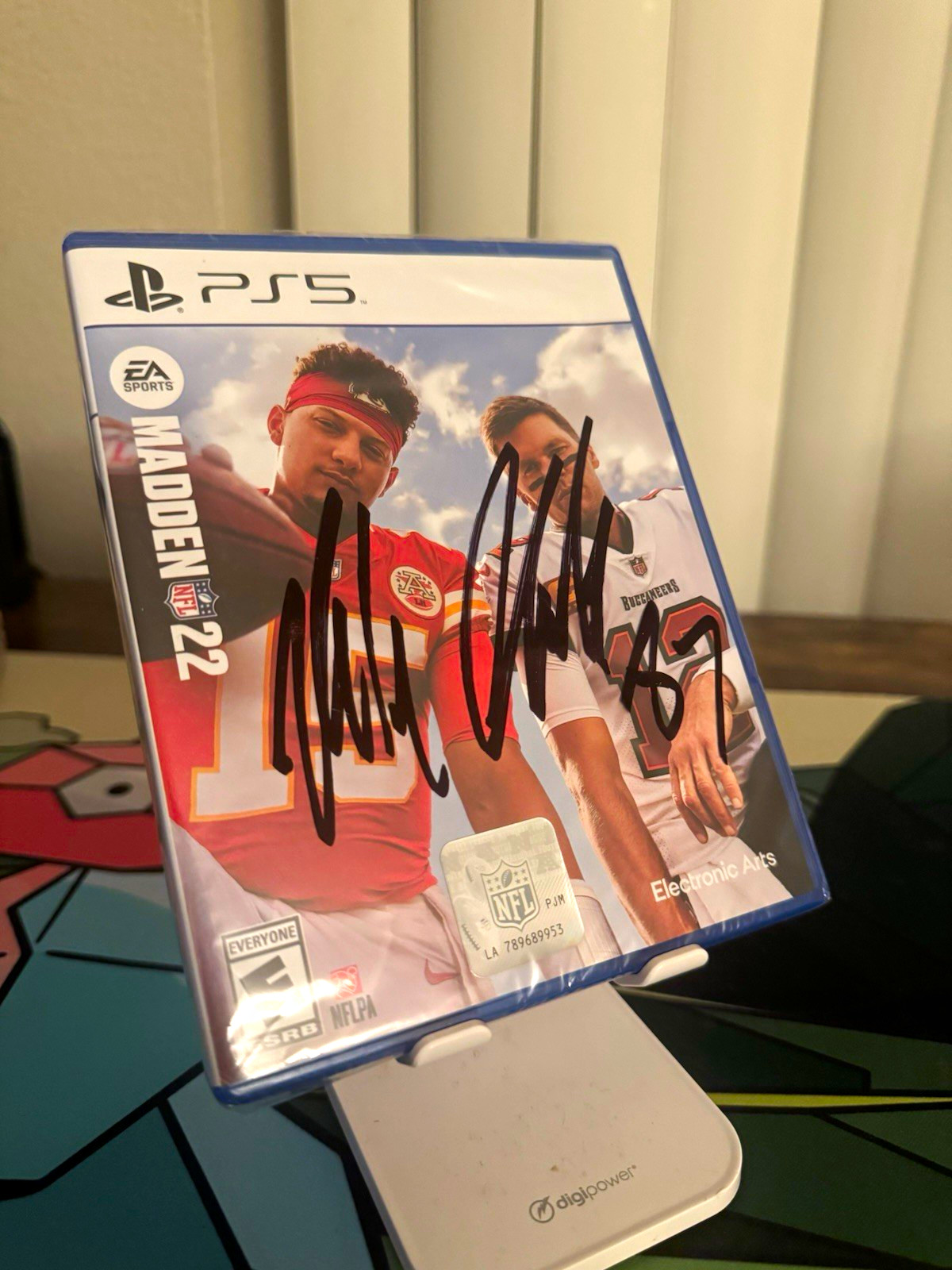 Rob Gronkowski SIGNED & JSA Authenticated - Sealed Madden NFL 22 Sony PS5
